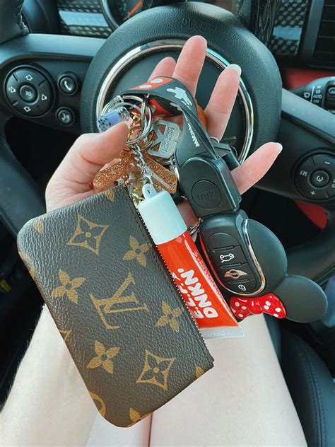 louis vuitton car keychain